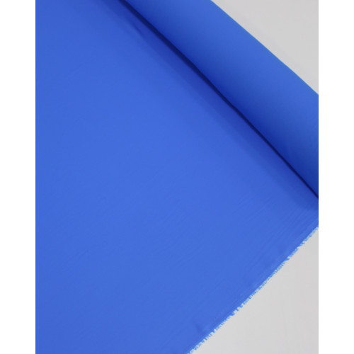 Tecido Crepe Koshibo Leve Azul Centáurea