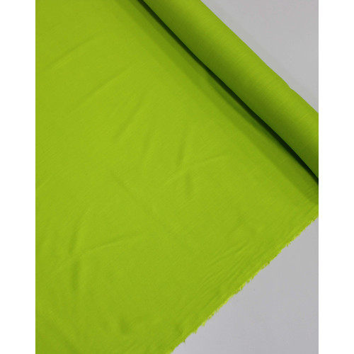 Tecido Viscose Texturizada com Elastano Verde Neon