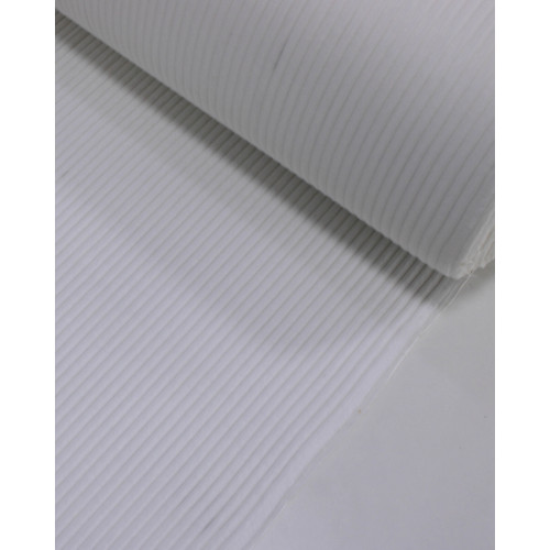 Tecido Veludo Cotelê Jumbo Offwhite
