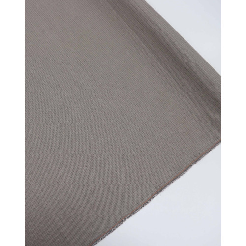 Tecido Crepe de Alfaiataria Italiano Micro Geométrico Tons Terrosos