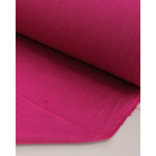 Tecido Linho Misto Rústico Rosa Escuro