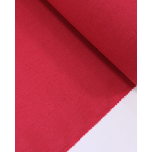 Tecido Linho Misto Rústico Magenta