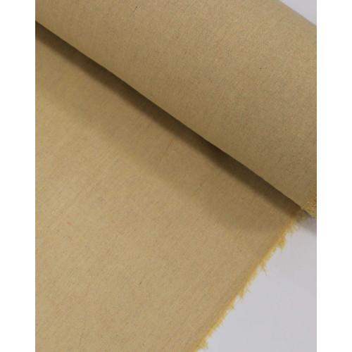 Tecido Linho Misto Rústico Areia Mescla