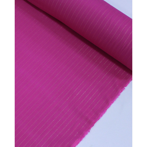 Tecido Viscose com Lurex Rosa