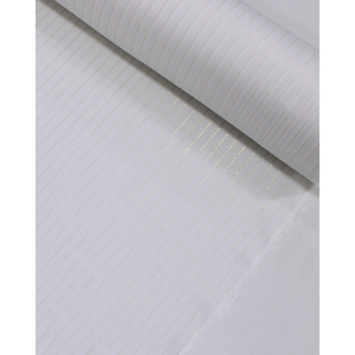 Tecido Viscose com Lurex Offwhite