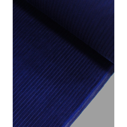 Tecido Veludo Cotelê Jumbo Azul Marinho