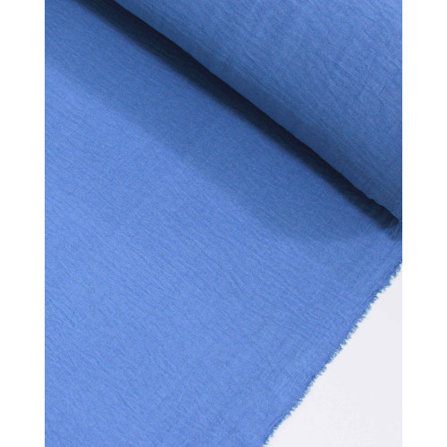 Tecido Crepe Duna Azul Força Aérea