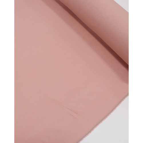 Tecido Linho Misto Rústico com Elastano Rosa Chá (1m)
