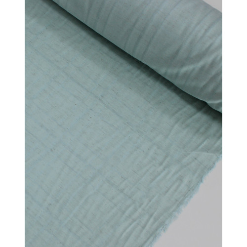 Tecido Tricoline Xadrez Triplo Maquinetado Verde Menta