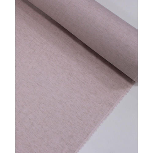 Tecido Linho Ipanema Rosa Quartzo Mescla