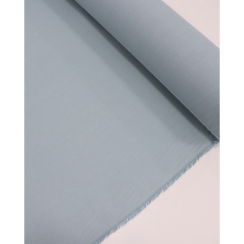 Tecido Linho Misto Rústico Azul Agata (0.7m)