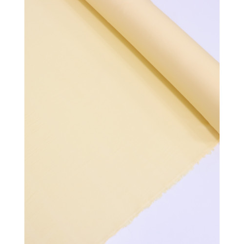 Tecido Viscose Sarjada Amarelo Manteiga