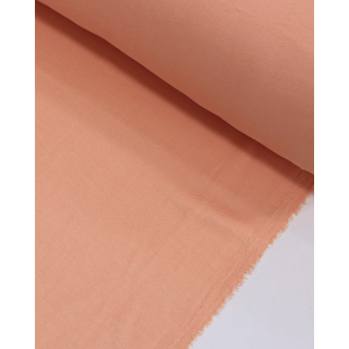 Tecido Crepe Duna Texturizado Pêssego