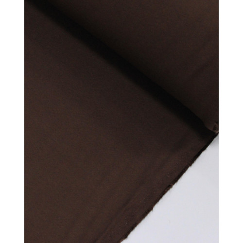 Tecido Alfaiataria de Viscose Marrom Escuro