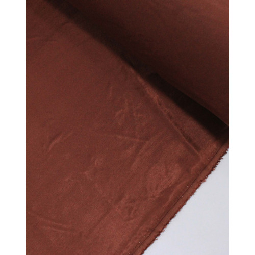 Tecido Viscose Acetinada Chocolate