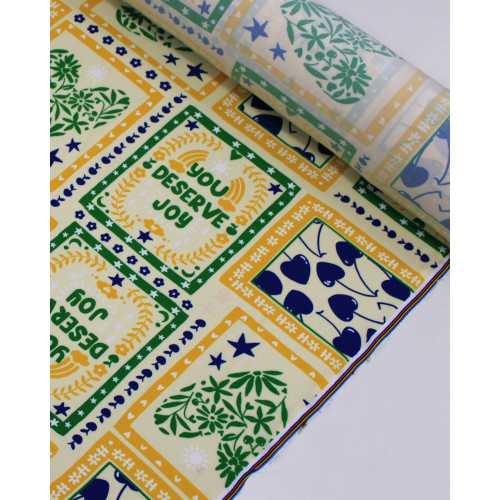 Tecido Viscose Premium Brasilidade Multi Estampa em Recortes
