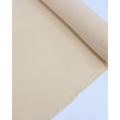 Tecido Crepe Texturizado com Elastano Bege Claro