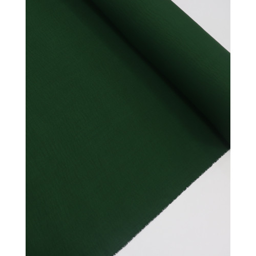 Tecido Crepe Duna Texturizado Verde Esmeralda