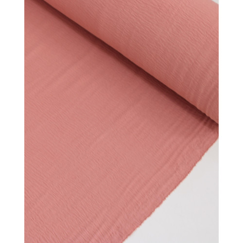 Tecido Crepe Duna Goiaba