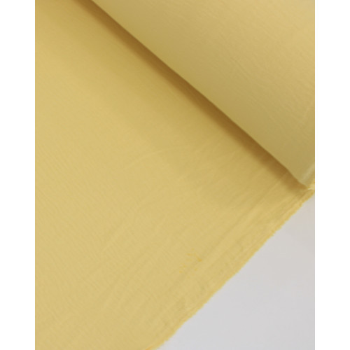 Tecido Crepe Duna Amarelo Amarelo Manteiga