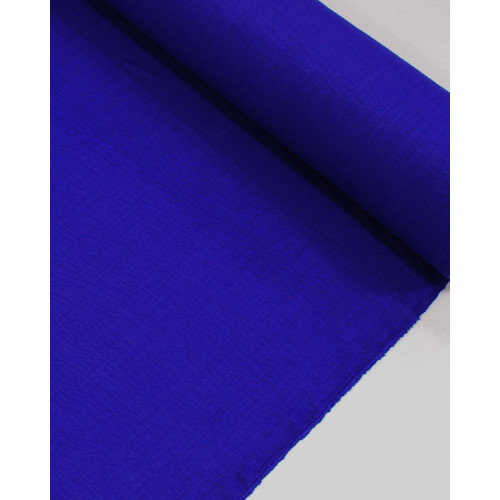 Tecido Crepe Duna Texturizado Azul Royal