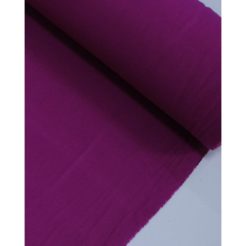 Tecido Viscose Sarjada Roxo Glamour