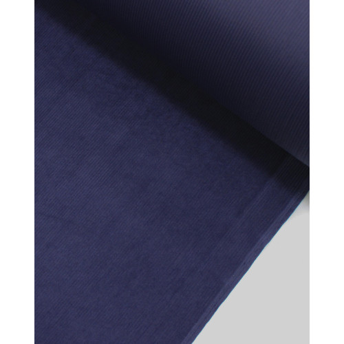 Tecido Veludo Cotelê Azul Anoitecer