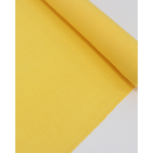 Tecido Crepe Duna Texturizado Amarelo