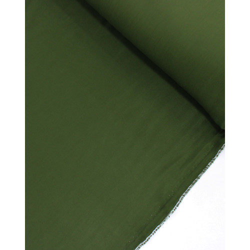Tecido Viscose Acetinada Verde Militar