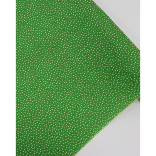 Tecido Viscose Texturizada Micro Poá Irregular Creme e Verde