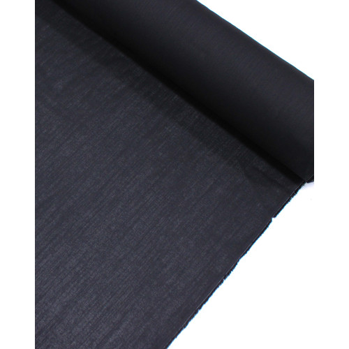 Tecido Linho Misto Camisaria Flamê Preto