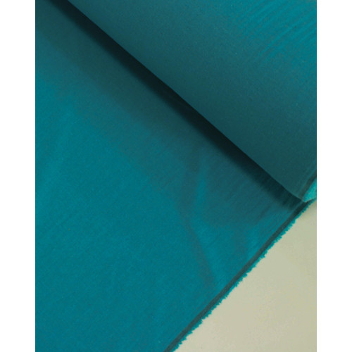 Tecido Linho Misto Rústico Azul Piscina