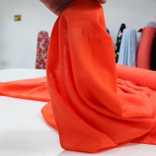 Tecido Viscose Laranja