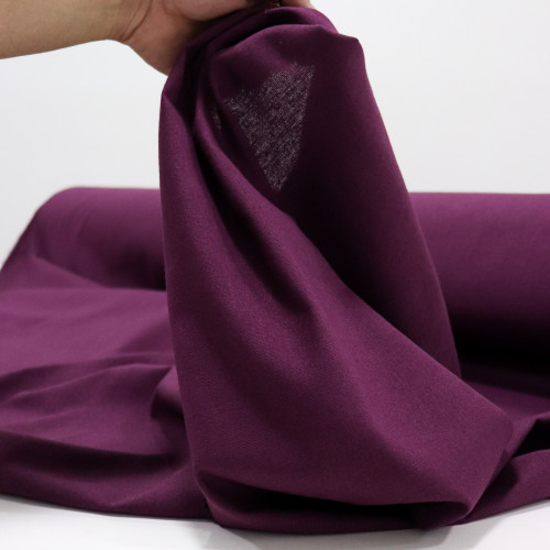 Tecido Linho Misto Rústico Roxo Imperial (2.3m)