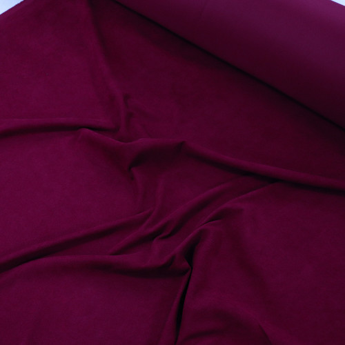 Tecido Veludo Cotelê Marsala com Elastano