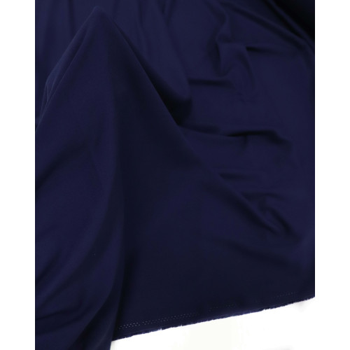 Tecido Viscose Sarjada Azul Marinho Noite (0.5m)