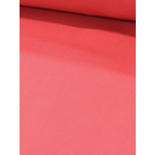 Tecido Viscose Sarjada Rosa Goiaba