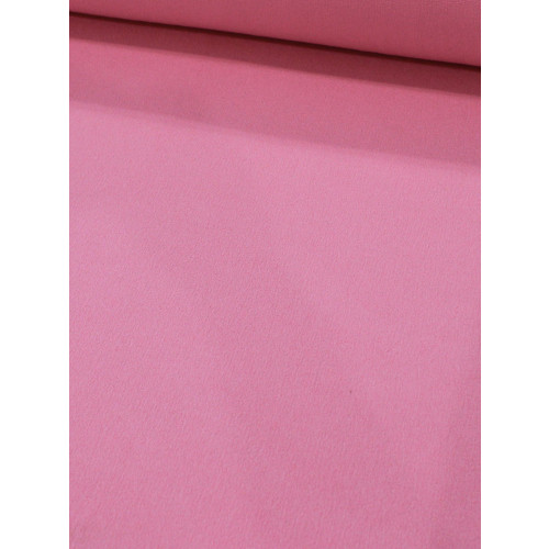 Tecido Crepe Encorpado Com Elastano Rosa Bebê