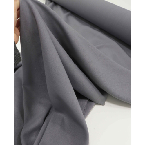 Tecido Linho Misto Rústico Cinza Graffite (1.5m)