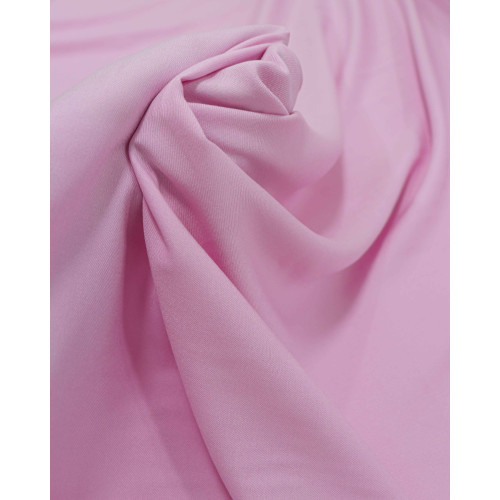 Tecido Viscose Sarjada Rosa Bebê (0.7m)