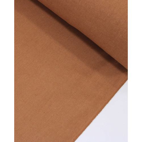 Tecido Linho Misto Rústico Cobre