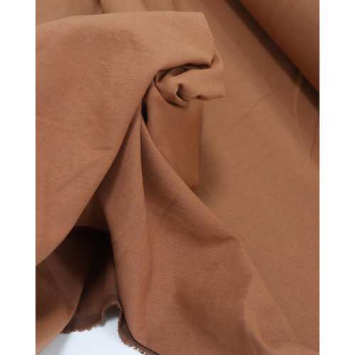 Tecido Linho Misto Rústico Mogno (0.5m)