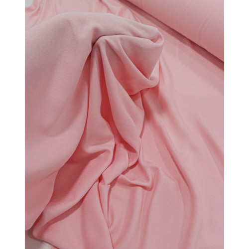 Tecido Viscose Sarjada Rosa Claro