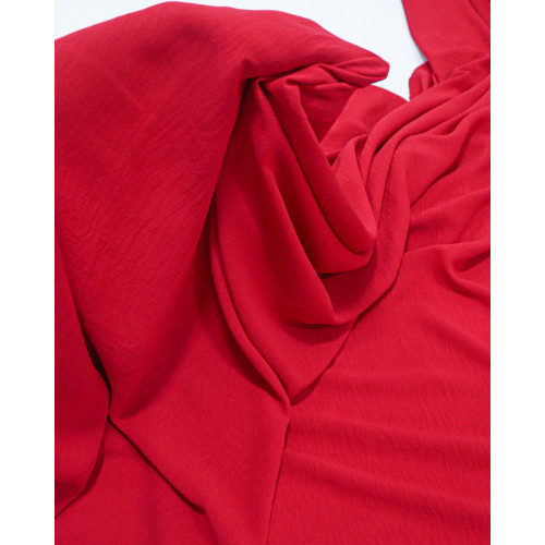 Tecido Crepe Duna Vermelho