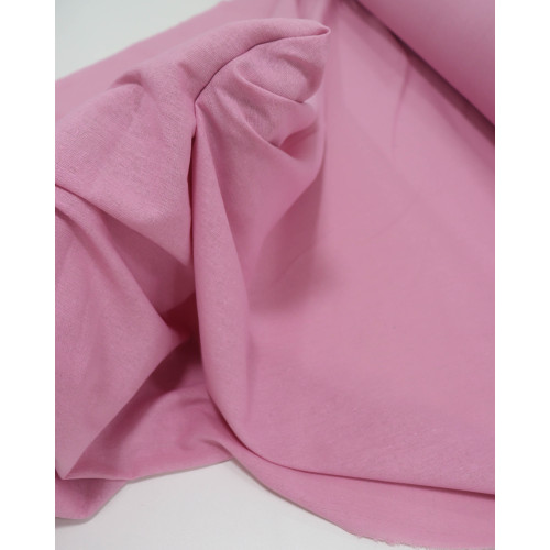 Tecido Linho Misto Rústico Rosa Iogurte (0.6m)