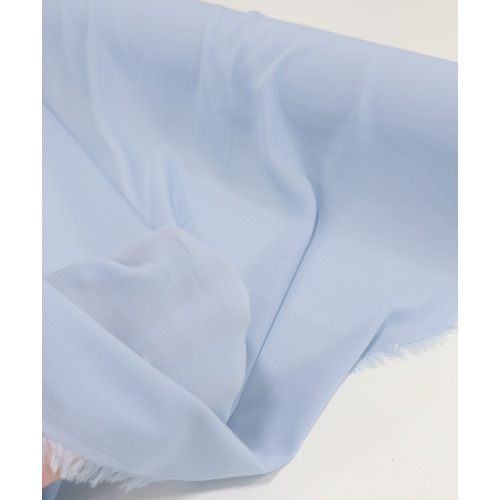 Tecido Crepe GGT Azul Bebê
