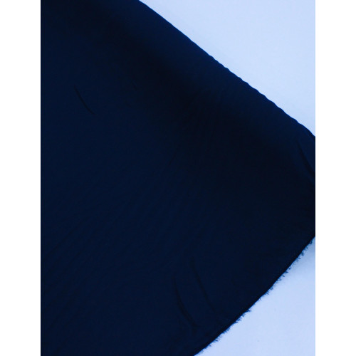 Tecido Crepe Bubble Acetinado Azul Marinho