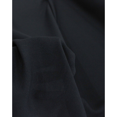 Tecido Crepe Chiffon Preto