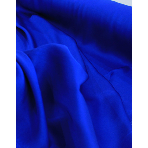 Tecido Crepe Silk Azul Royal