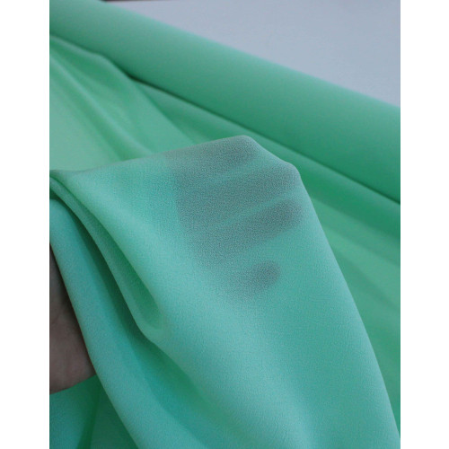 Tecido Crepe Bubble Fino Verde Caribe